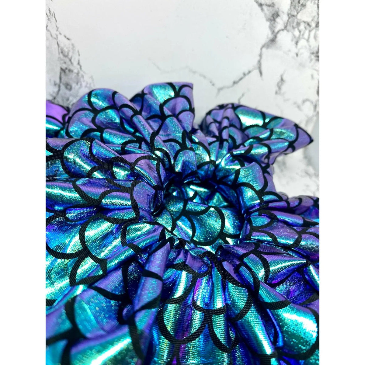 Mermaid Scale Scrunchie