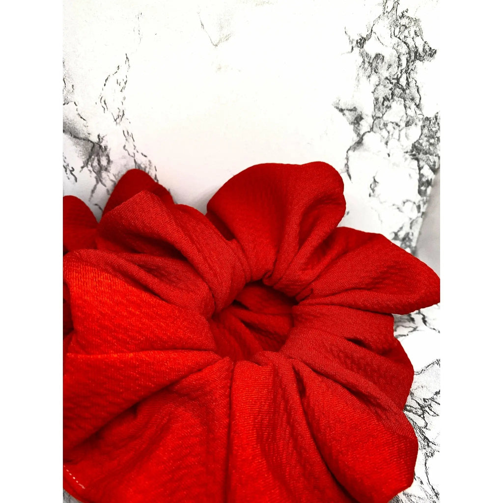 Red Bullet Scrunchie