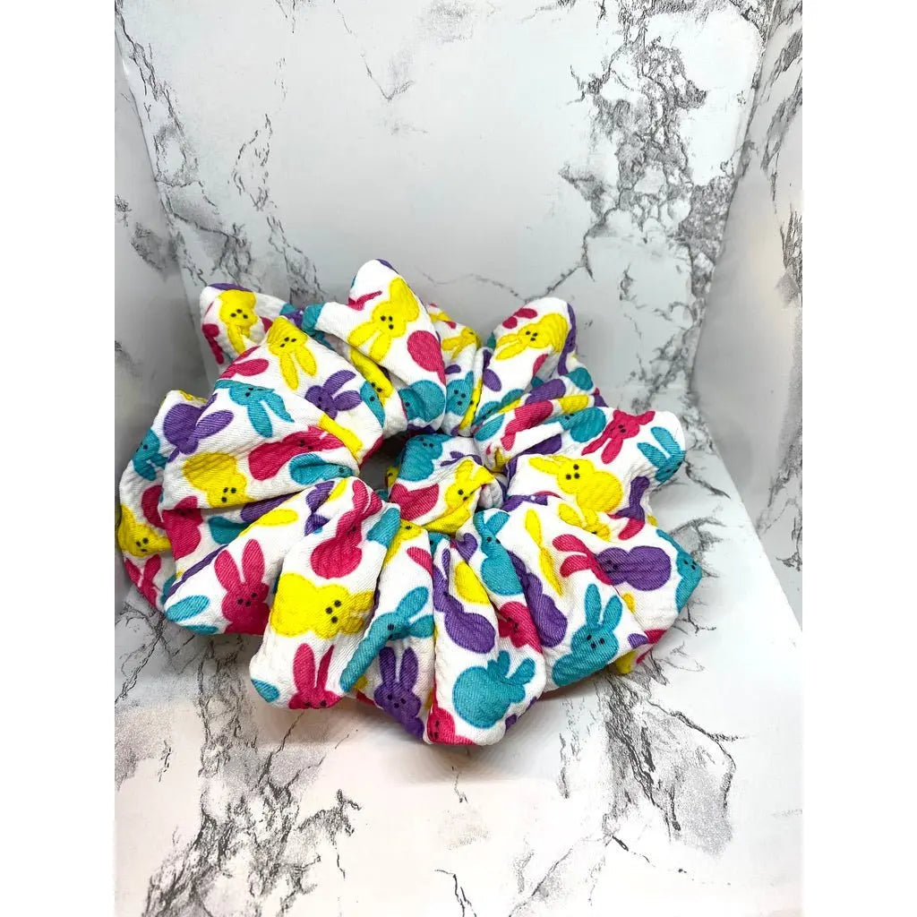 Peeps Easter Bullet Scrunchie