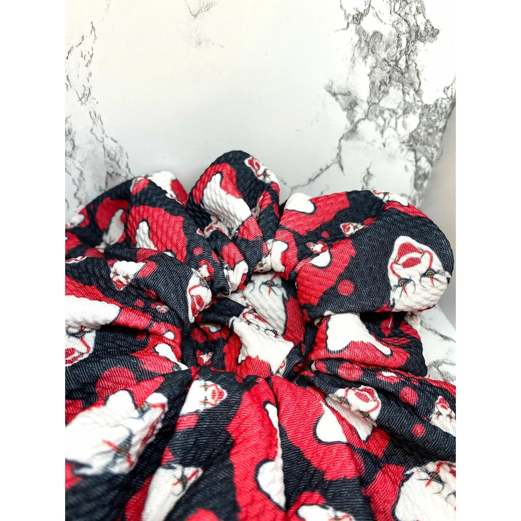 Pennywise Clown Bullet Halloween Scrunchie