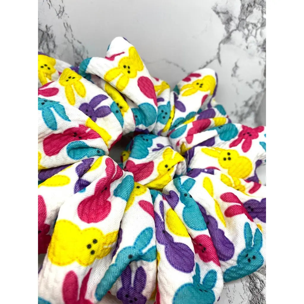 Peeps Easter Bullet Scrunchie