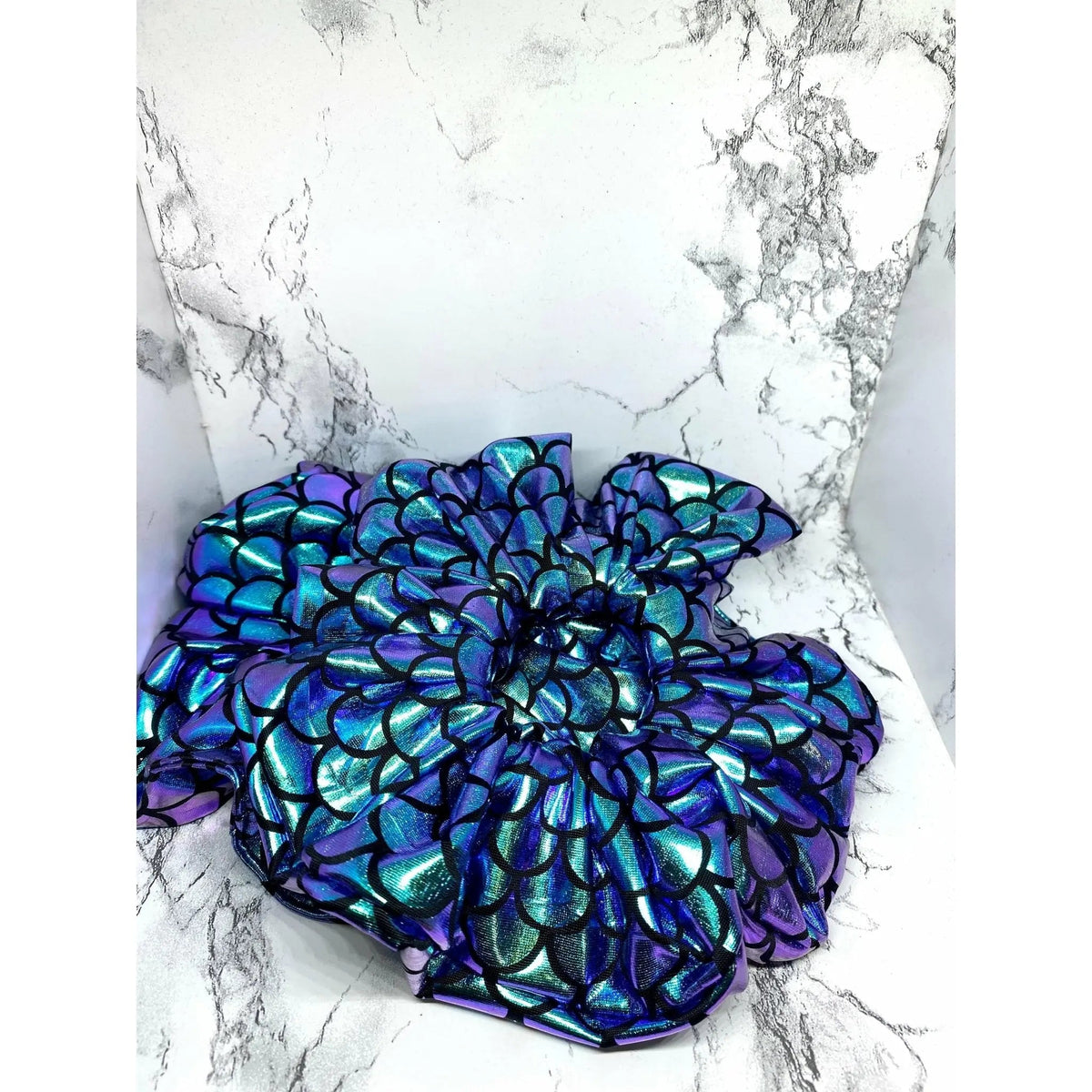 Mermaid Scale Scrunchie