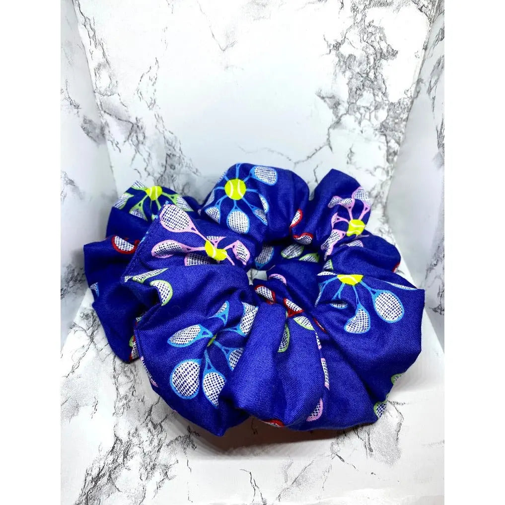 Tennis Sports Scrunchie