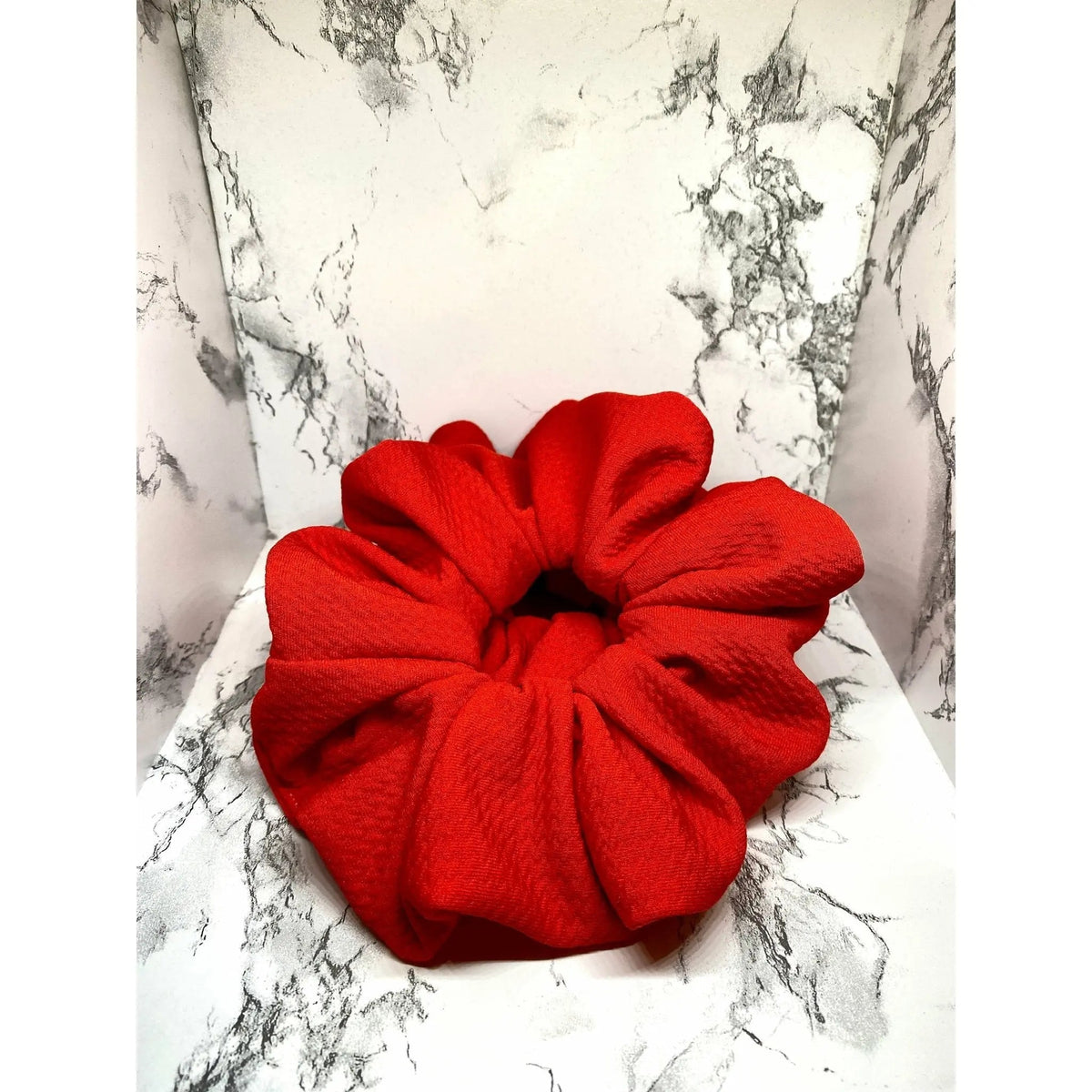 Red Bullet Scrunchie