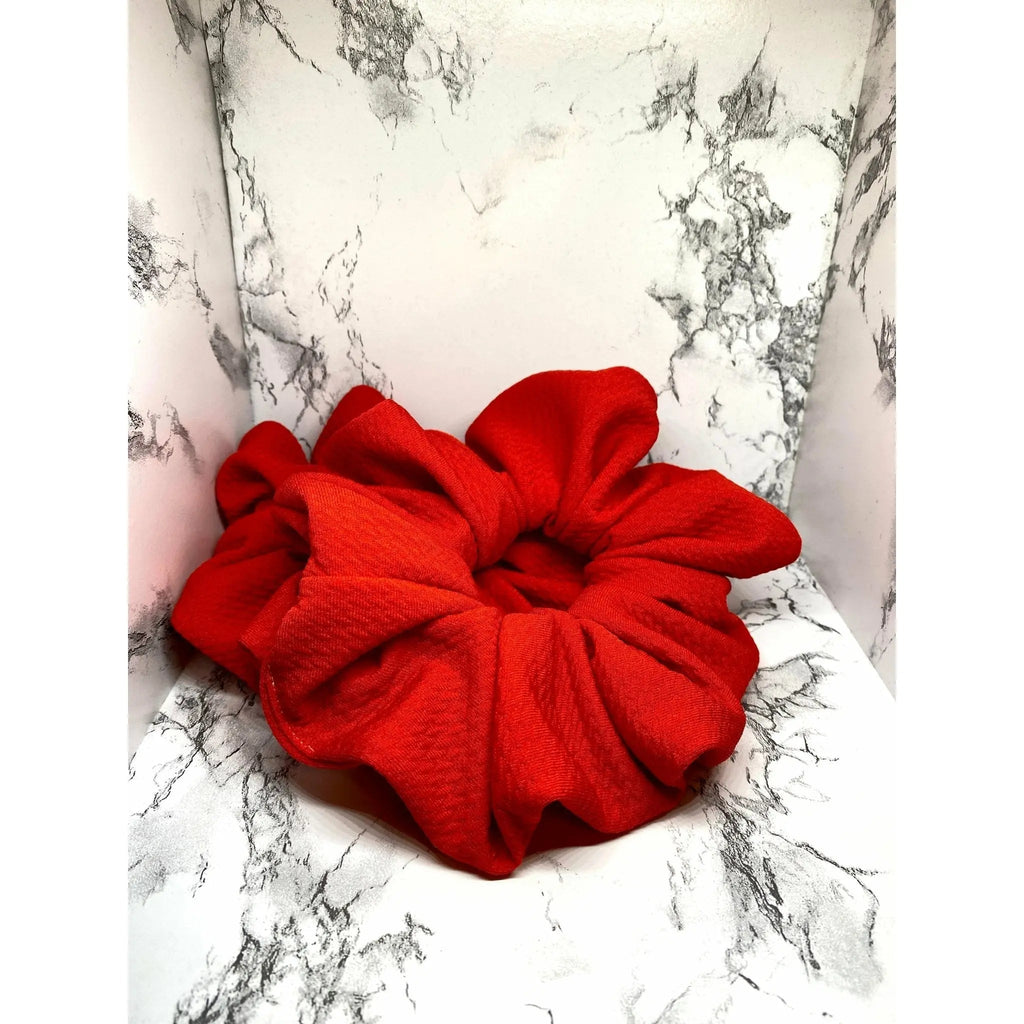 Red Bullet Scrunchie