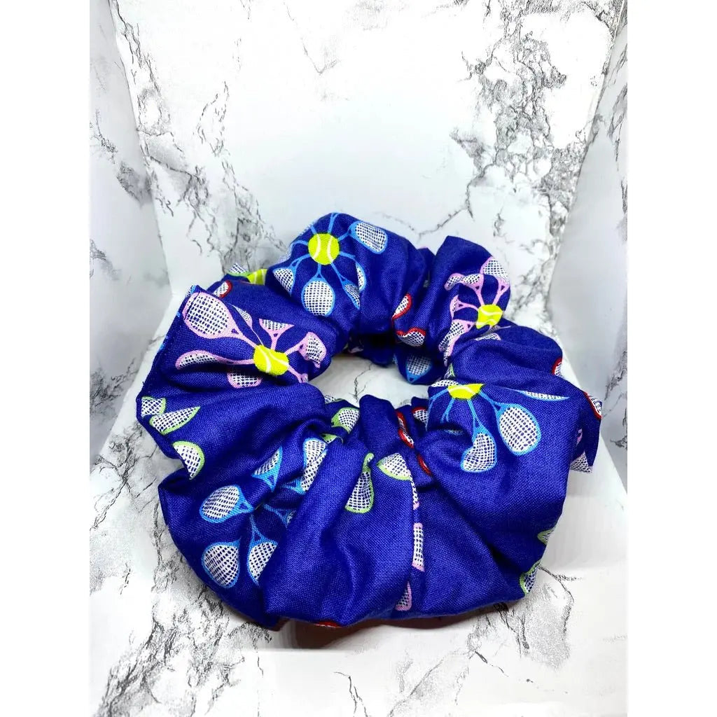 Tennis Sports Scrunchie