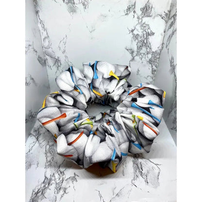 Golf Ball Sports Scrunchie