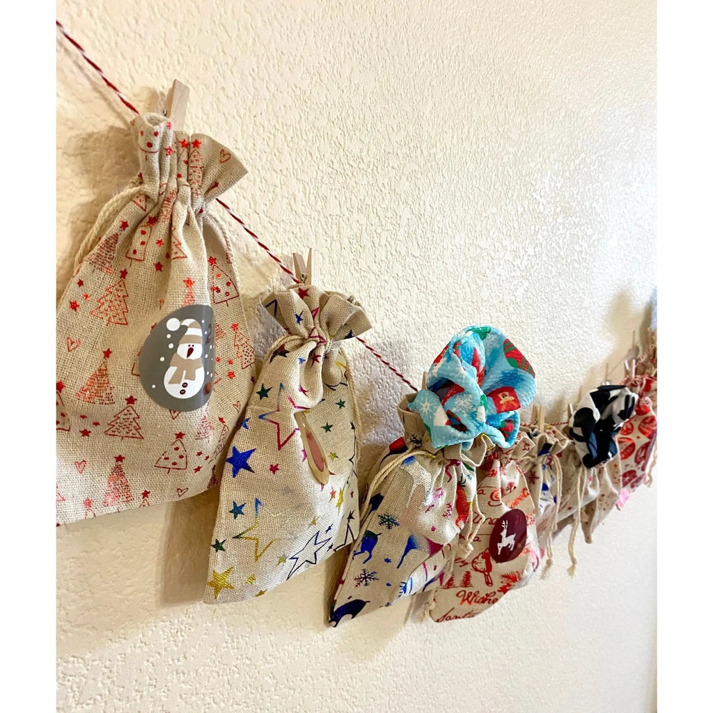 12 Day Scrunchie Advent Calendar Christmas Countdown