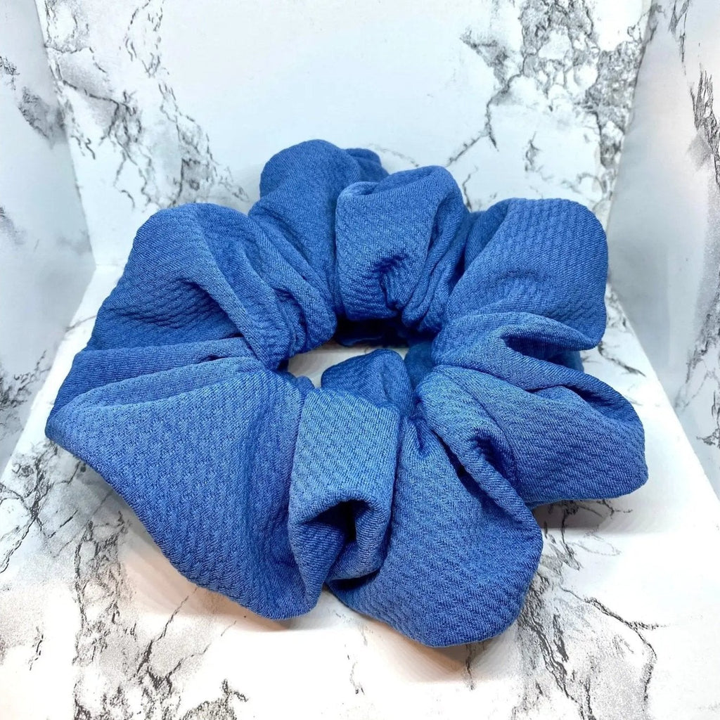 Denim Blue Bullet Scrunchie