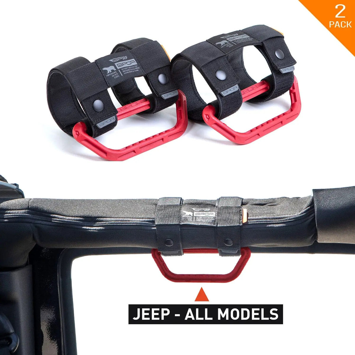 GP-Grip Universal — Fits 1"–5.5" Roll Bars & Tubes