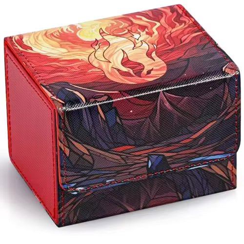 Red Mana Mountain Deck Box