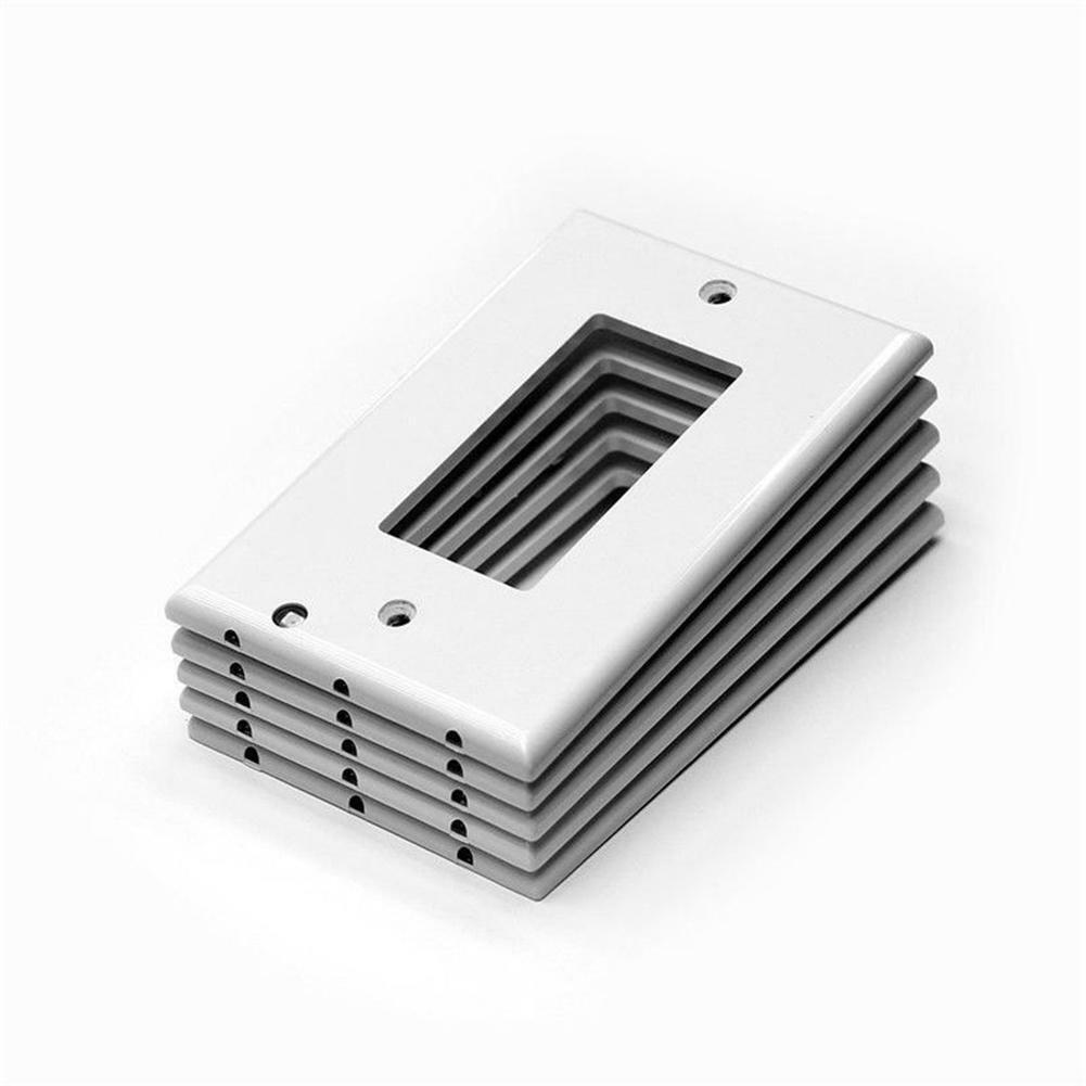 5-Pack Outlet Cover with Built-In LED Night Light - 2 Styles