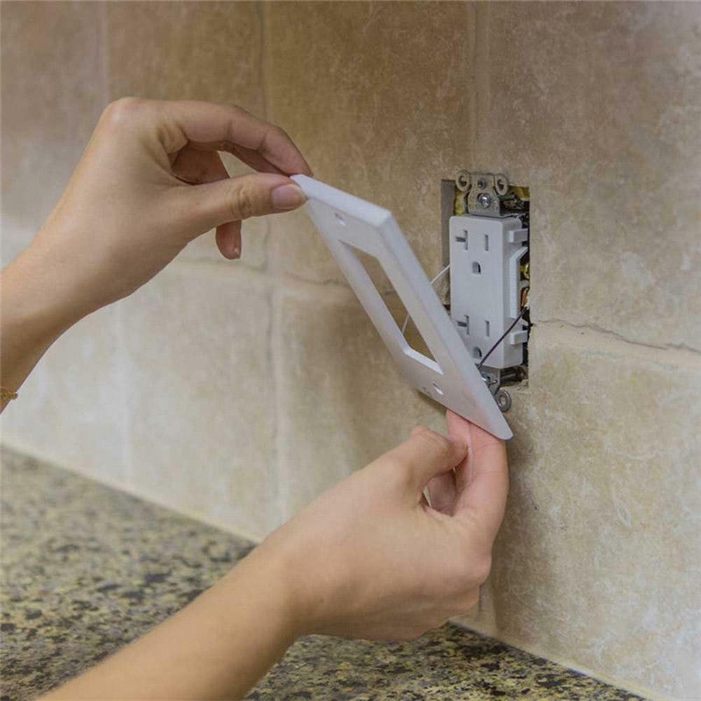5-Pack Outlet Cover with Built-In LED Night Light - 2 Styles