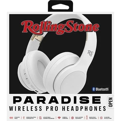 Paradise Wireless Pro Headphones White