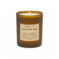 Balsam Fir Candle, 8 oz Amber Glass