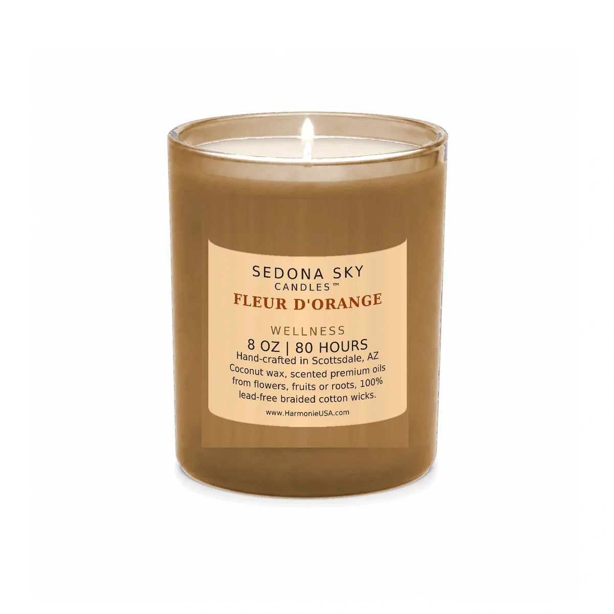 Fleur D'Orange Scented Candle - Citrus Floral | Sedona Sky