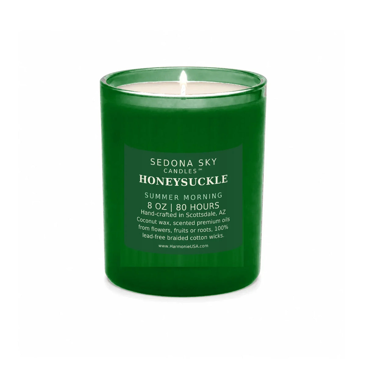 Honeysuckle Scented Candle - Sweet Floral | Sedona Sky