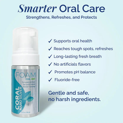 Travel-Sized Mint Foaming