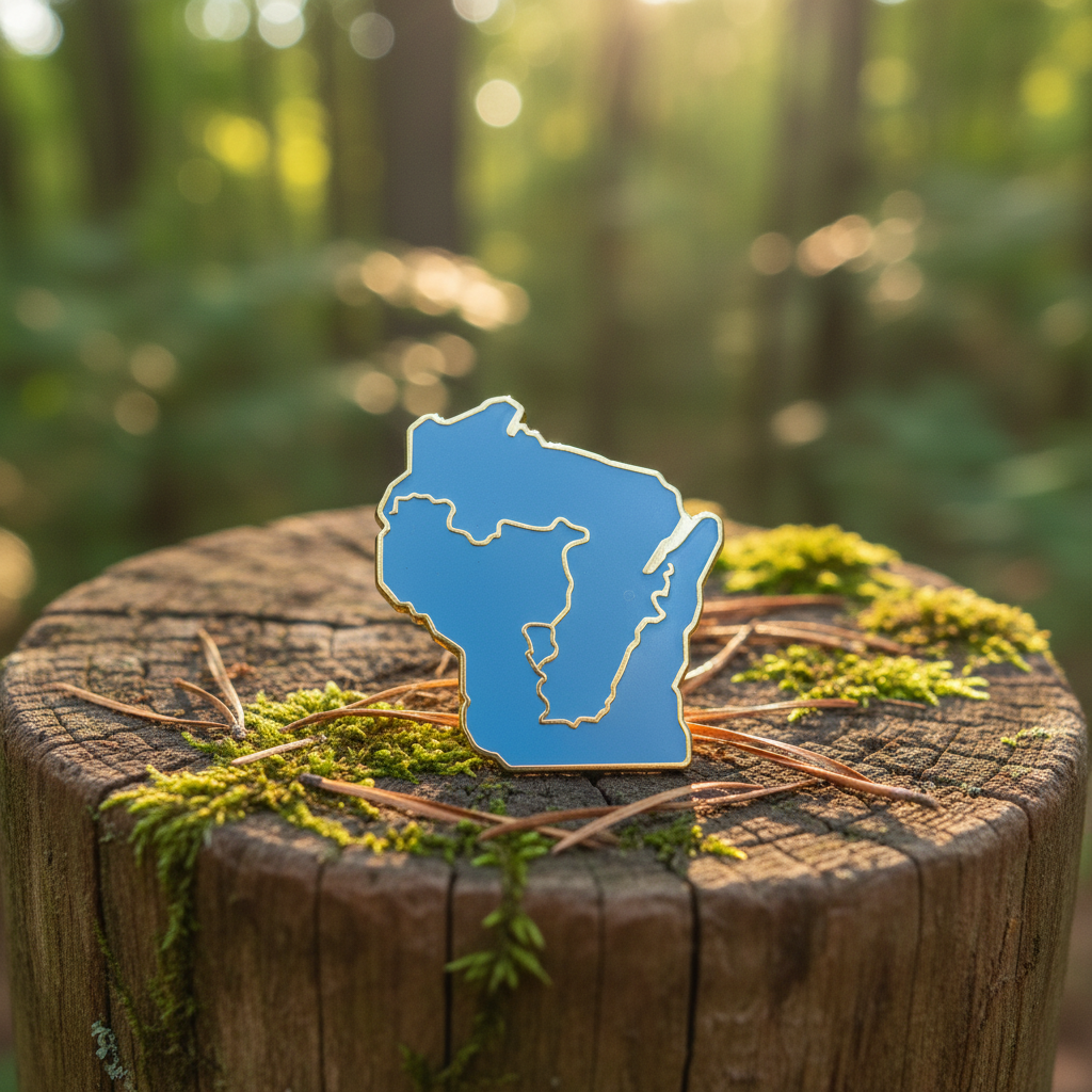 Ice Age Trail Hard Enamel Pin