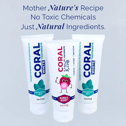 Coral Whitening Family Flavor Bundle